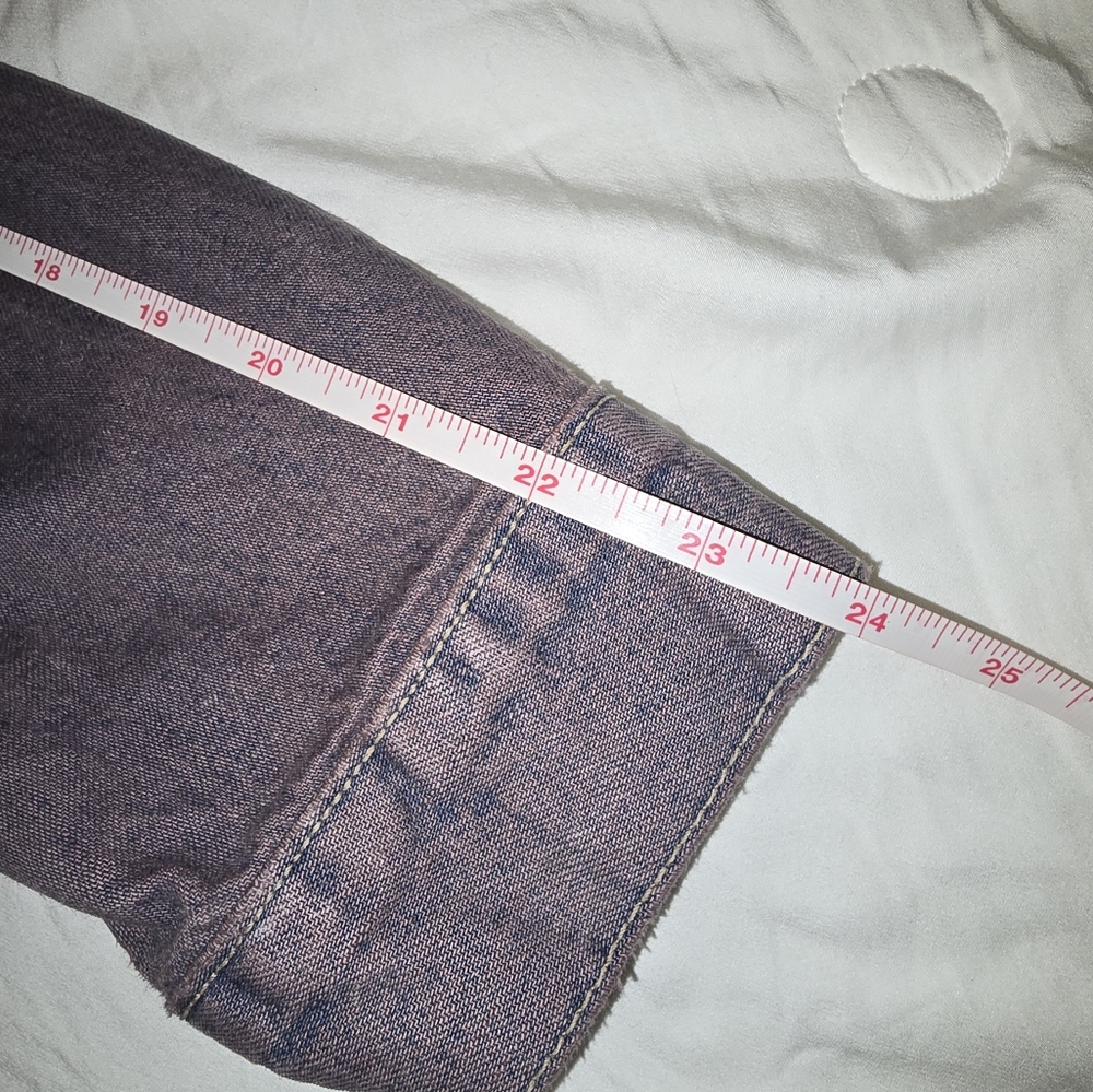 American Eagle Outfitters Lavender Denim Jacket - Picture 10 of 10